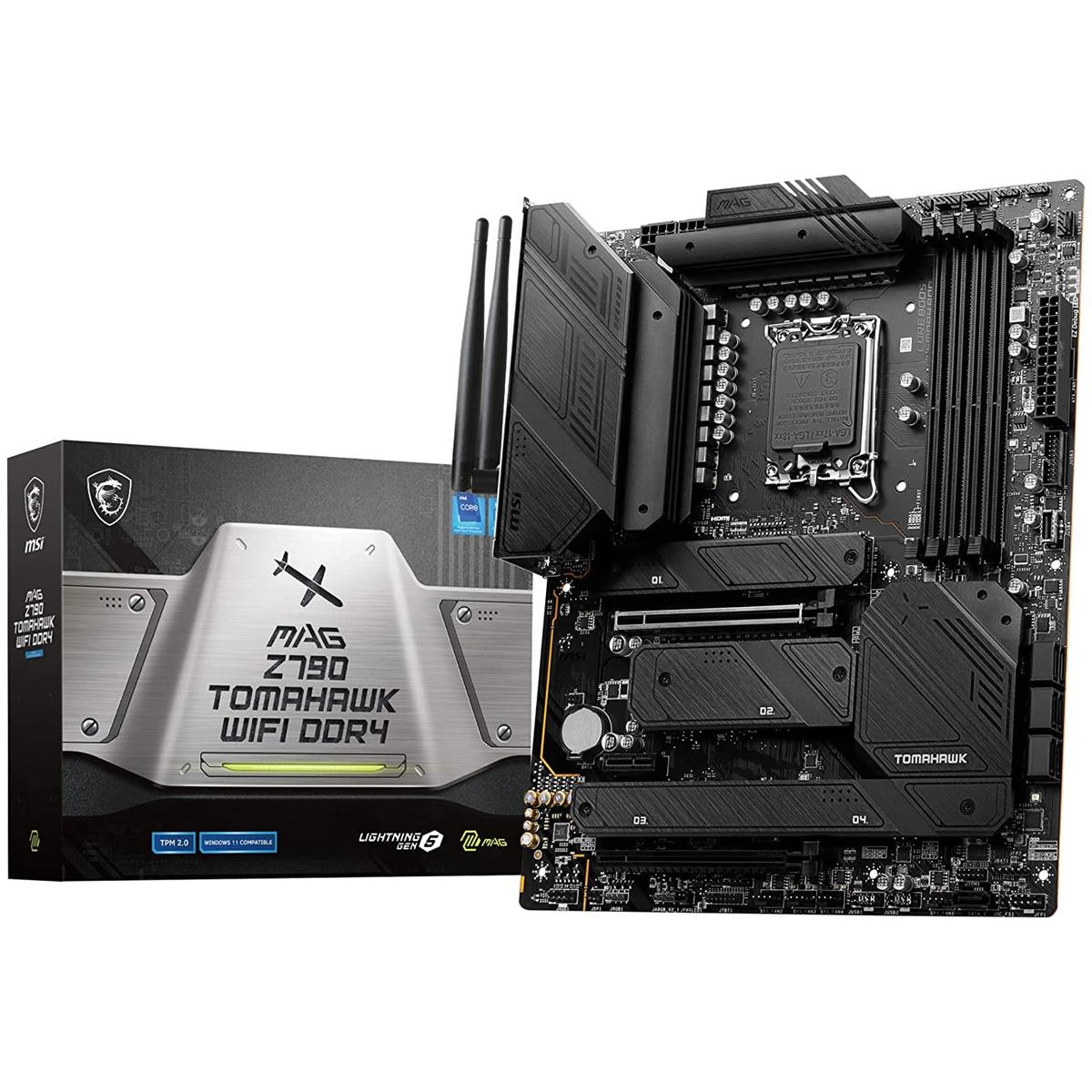 MSI Motherboard MAG Z790 TOMAHAWK WIFI DDR4 MSI Motherboard MAG Z790 TOMAHAWK WIFI DDR4
